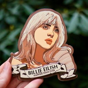 Billie Eilish Hard Enamel Pin